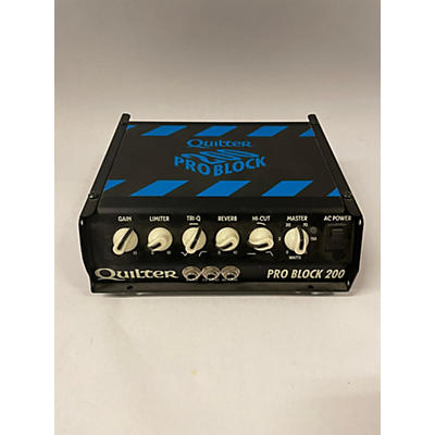 Used Quilter Labs PRO BLOCK 200