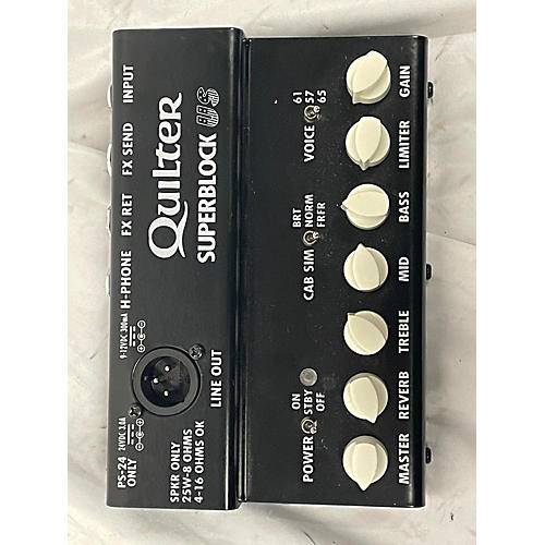 Quilter Labs Used Quilter Labs SUPERBLOCK US Solid State Guitar Amp Head