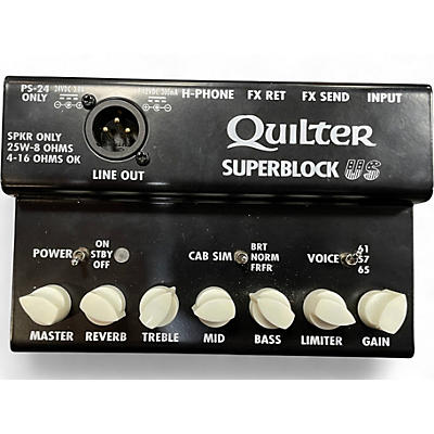 Used Quilter Labs SUPERBLOCK US Solid State Guitar Amp Head
