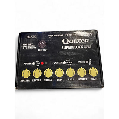 Used Quilter Labs SUPERBLOCK US Solid State Guitar Amp Head