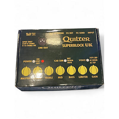 Used Quilter Labs Superblock UK Solid State Guitar Amp Head