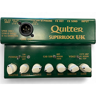 Used Quilter Labs Superblock UK Solid State Guitar Amp Head