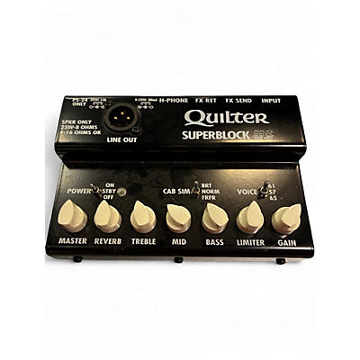 Used Quilter Labs Superblock US Guitar Preamp