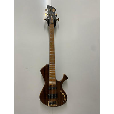 Used Quintino CUSTOM SINGLE CUT Natural Electric Bass Guitar