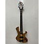 Used Used Quintino Custom Double Cut Natural Walnut Electric Bass Guitar Natural Walnut