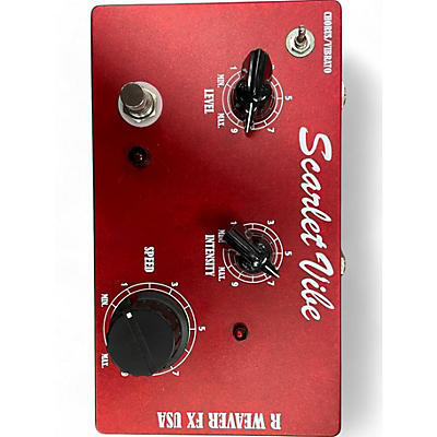 R Weaver Fx Usa Used R Weaver Fx Usa SCARLET VIBE Effect Pedal