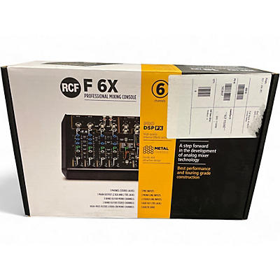 Used RCF F 6X Unpowered Mixer