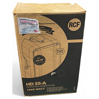 Used RCF HD35A Powered Speaker