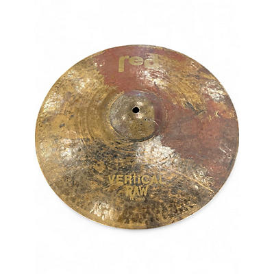 Used RED 16in VERTICAL RAW Cymbal
