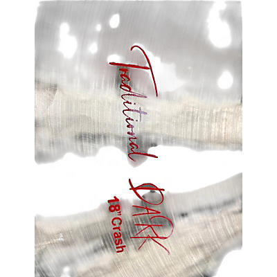 Used RED 20in fire crash Cymbal