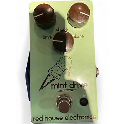 Used RED MINT DRIVE Effect Pedal