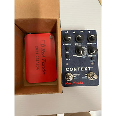 Used RED PANDA Context Reverb V2 Effect Pedal