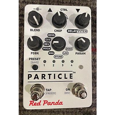 Used RED PANDA PARTICLE Effect Pedal