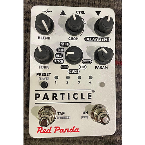 Red Panda Used RED PANDA PARTICLE Effect Pedal