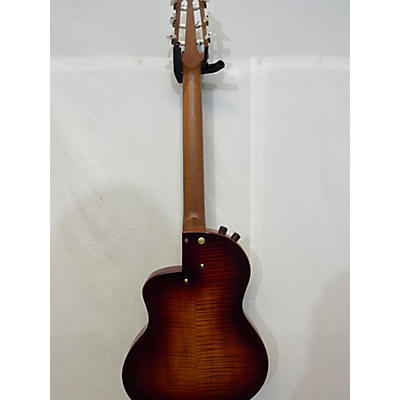 Used RENAISSANCE RN-6H MAROON SUNBURST Classical Acoustic Electric Guitar