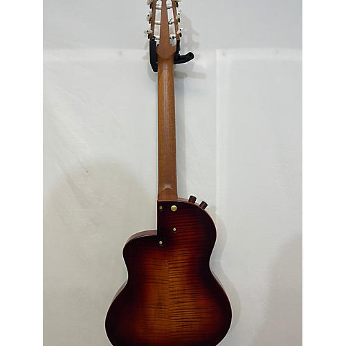 Used RENAISSANCE RN-6H MAROON SUNBURST Classical Acoustic Electric Guitar MAROON SUNBURST