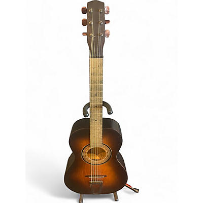 RICHTER Used RICHTER PARLOR ACOUSTIC 2 Color Sunburst Acoustic Guitar