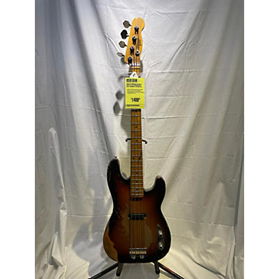 Used RITTENHOUSE GUITARS S STYLE 51 PU 4 STRING HEAVY RELIC SUNBURST Electric Bass Guitar