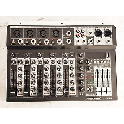 Used RIWORAL UX06BT Unpowered Mixer
