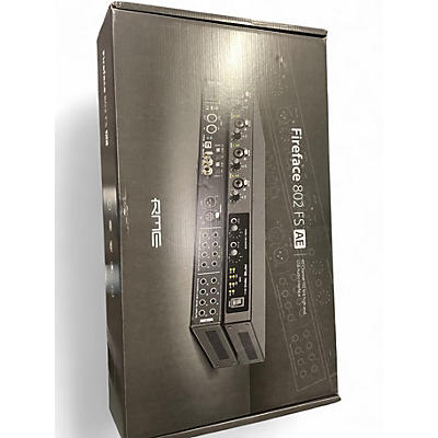 Used RME FIREFACE 802 FS ANNIVERSARY Audio Interface