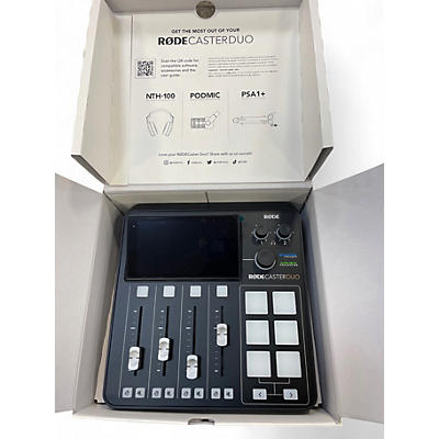 Used RODE CASTER DUO Audio Interface
