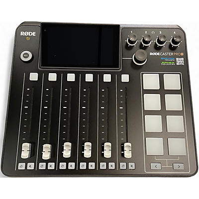 Used RODE CASTER PRO II MultiTrack Recorder