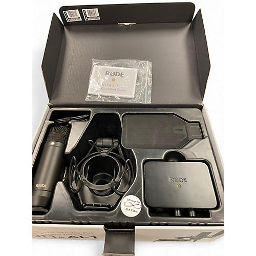 Used RODE COMPLETE STUDIO KIT NT1 AND A1 Dynamic Microphone