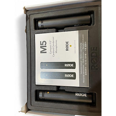 Used RODE M5 Matched Pair Condenser Microphone