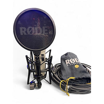 Used RODE NT1 5th Gen Silver Condenser Microphone