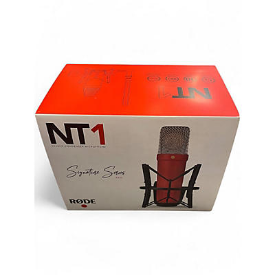Used RODE NT1 SIGNATURE SERIES RED Condenser Microphone