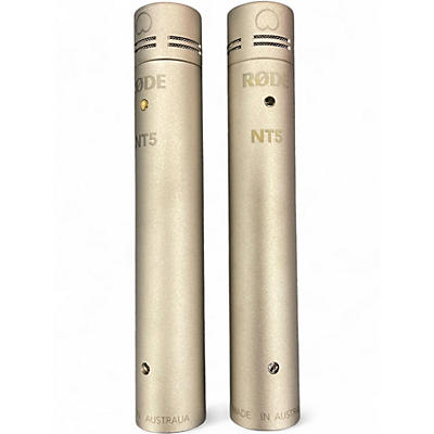 Used RODE NT5 MATCHED PAIR Condenser Microphone