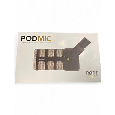 Used RODE PODMIC Dynamic Microphone