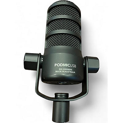 Used RODE PODMICUSB POD MIC USB Dynamic Microphone