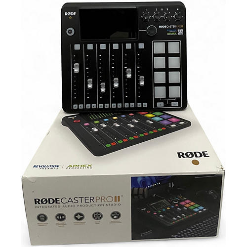 Used RODE RODECASTER PRO II Audio Interface