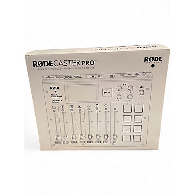 Used RODE RODECasterPro Powered Mixer