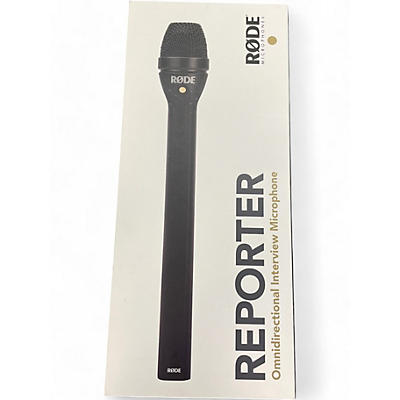 Used RODE Reporter Dynamic Microphone