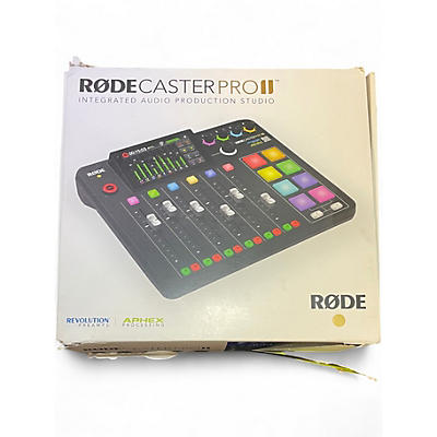 Used RODE Rodecaster Pro II MultiTrack Recorder