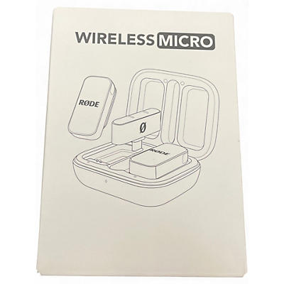 Used RODE WIRELESS MICRO Lavalier Wireless System