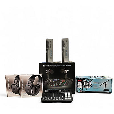 Used RODE rodecaster complete studio bundle