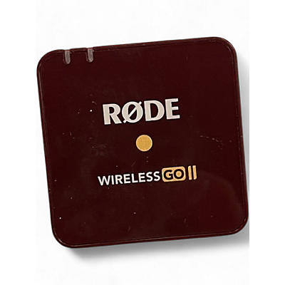 Used RODE wireless go II dual channel Handheld Wireless System