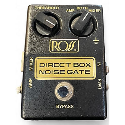 Used ROSS Electronics DIRECT BOX NOISE GATE Effect Pedal