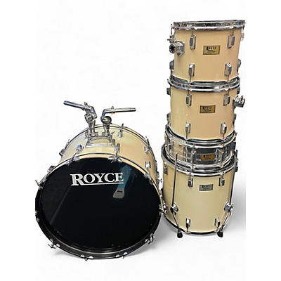 Royce Used ROYCE PRO CUSTOM CREAM Drum Kit