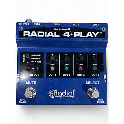 Used Radial Engineering 4 Play Direct Box