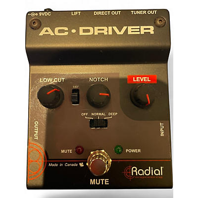 Used Radial Engineering AC DRIVER Direct Box