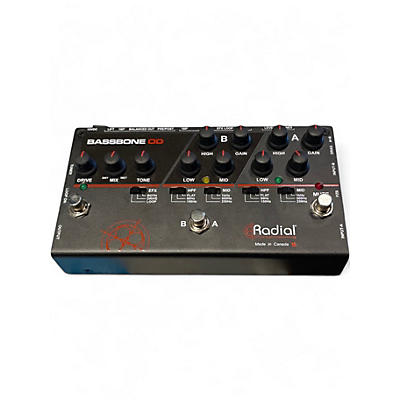 Used Radial Engineering BASSBONE OD Effect Pedal