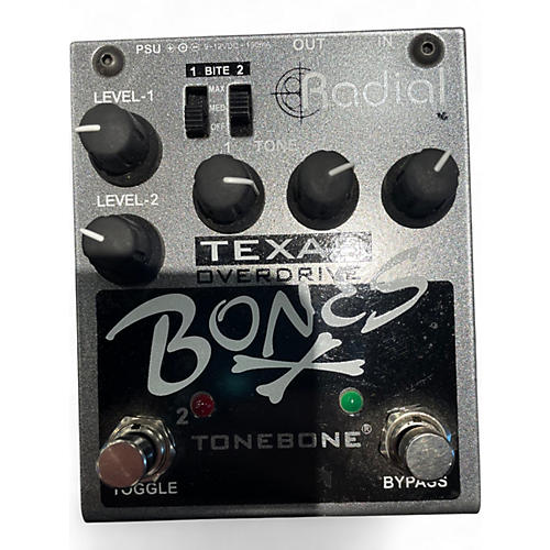 Used Radial Engineering BONES TEXAS OVERDRIVE Effect Pedal