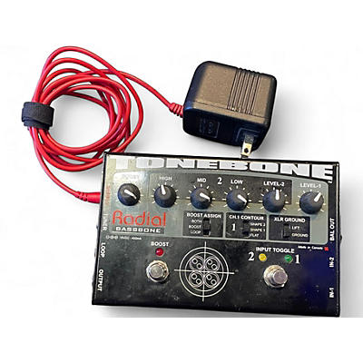 Used Radial Engineering Bassbone Bass Pre DI Bass Effect Pedal