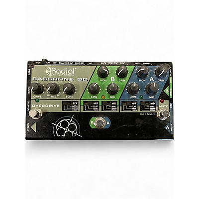 Used Radial Engineering Bassbone Bass Pre DI Bass Effect Pedal