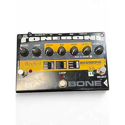 Used Radial Engineering Bassbone Bass Pre DI Bass Effect Pedal