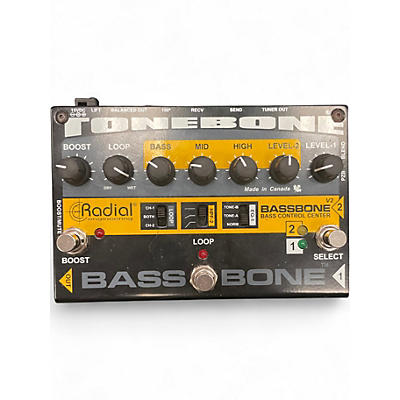 Used Radial Engineering Bassbone Bass Pre DI Bass Effect Pedal
